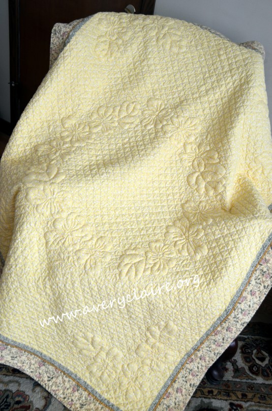 Yellow Whole Cloth Finished