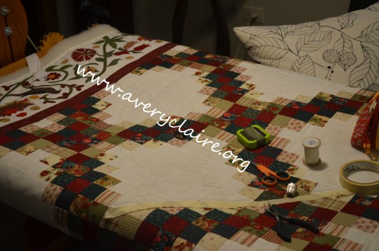 Irish Chain in Frame